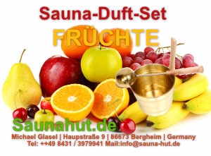 Sauna Duft Box Früchte